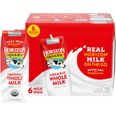 Horizon Organic shelf-stable milk box for lunchboxes and on-the-go.