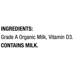 Horizon Organic whole milk box highlighting 8g protein.