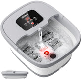 HOSPAN collapsible foot spa showing compact storage for small spaces