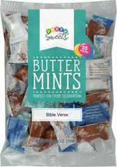 Themed Hospitality Mints wrappers highlight packaging options for themed events.
