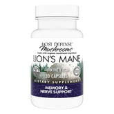 Host Defense Lion's Mane bottle front showing daily brain support