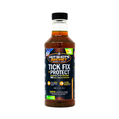 Hot Shot's Secret Tick Fix bottle showing improved lifter smoothness