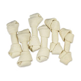 Hotspot Pets 10pack rawhide chews 6-7 inch for long-lasting chewing.