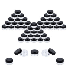 Houseables 3-gram sample container with bulk-pack convenience for cosmetics.