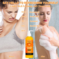 Hoveimpee Persimmon tea tree oil drops illustrating natural odor-fighting oils
