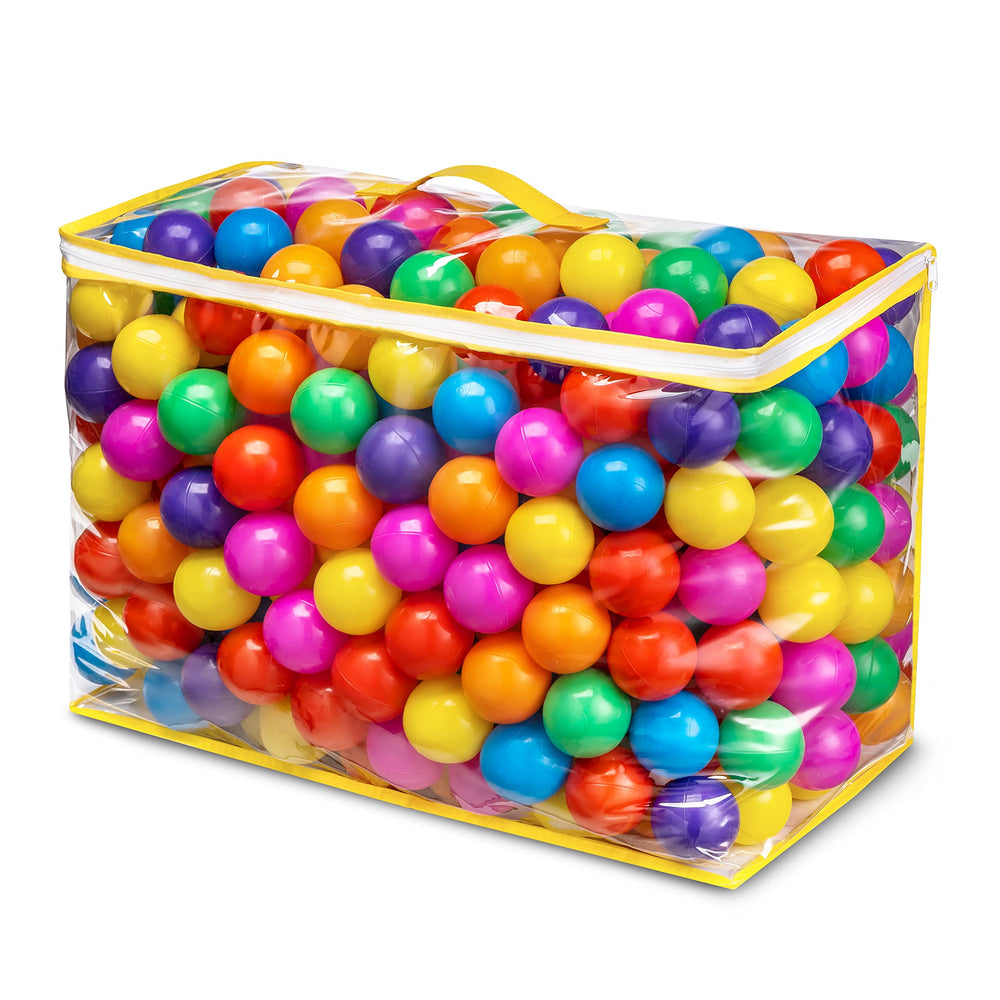 Hovenlay ball pit balls in seven colors for vibrant, engaging play.