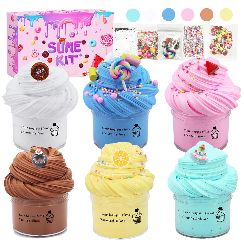 Howlaiwoo Butter Slime Kit pack 1 offers soft slime for calm, creative play.