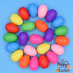 Howzcci 24-pack egg spinners ideal for Easter baskets and party favors.