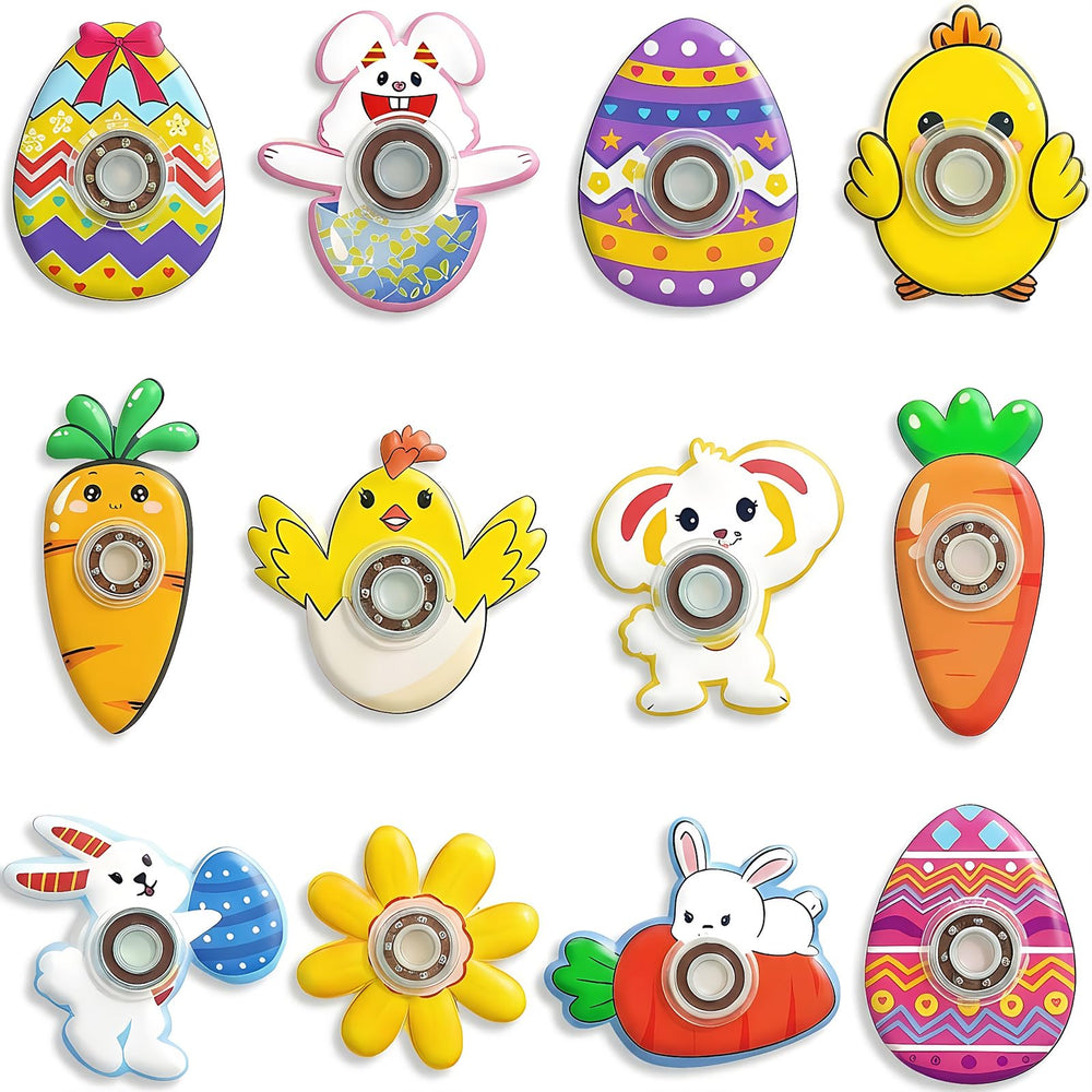 Howzcci Easter fidget spinner design 1 for Easter baskets and focused play.