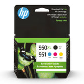 HP 951 black ink cartridge for crisp, long-lasting text.