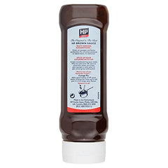 HP Sauce ingredients close-up showing rich blend for burgers and fries