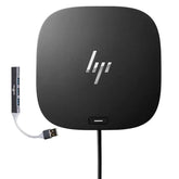 HP USB-C Essential Dock G5 front view with accessible ports for quick connections