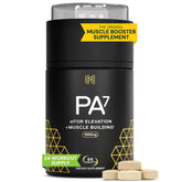 HPN PA(7) bottle front showing product branding for muscle support