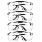 HPYNPES safety glasses with clear anti-fog lenses for crisp vision during work
