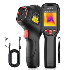HSFTOOLS HF96V thermal camera front view for fast on-site anomaly spotting.