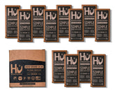 Hu Chocolate Bars 12-pack front view displays convenient packaging for busy days