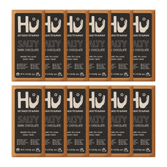 Hu salted chocolate pack showing savory bite and clean ingredients
