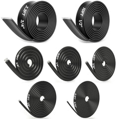 HUAKAYO seven-size heat shrink tubing kit packaging for versatile wiring projects