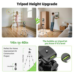 Huepar green cross-line projection for accurate alignment
