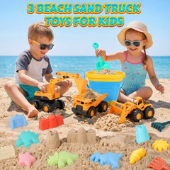 HUITEM sand castle molds encourage imaginative structures in sun and sand.