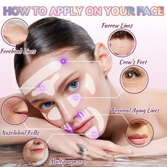 HULEIWA eye-area patches target fine lines with gentle adhesion.