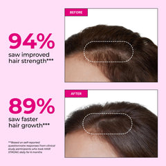Hum Hair Strong biotin zinc capsules detail for nourishment