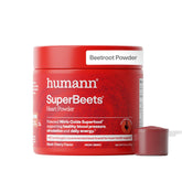 Humann SuperBeets bottle pour for convenient serving and nitric oxide support.