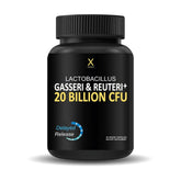 HUMANX Lactobacillus Gasseri & Reuteri capsules for daily digestive support.