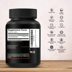 HUMANX Fisetin capsules in blister pack for aging and cognitive support.