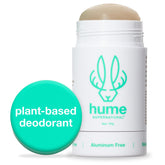 Hume Supernatural Desert Bloom roll-on application for quick-dry odor protection.