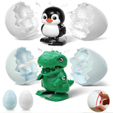 Humzo 2pack Easter toy dino egg with hatch and walking action for kids.