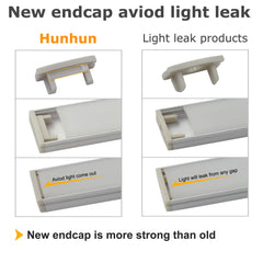 Hunhun mounting clips for quick installation.