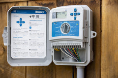 Hunter WAND weather-based watering uses forecasts to help conserve water.