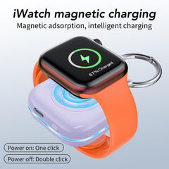 Compact keychain design for travel-ready charging accessory