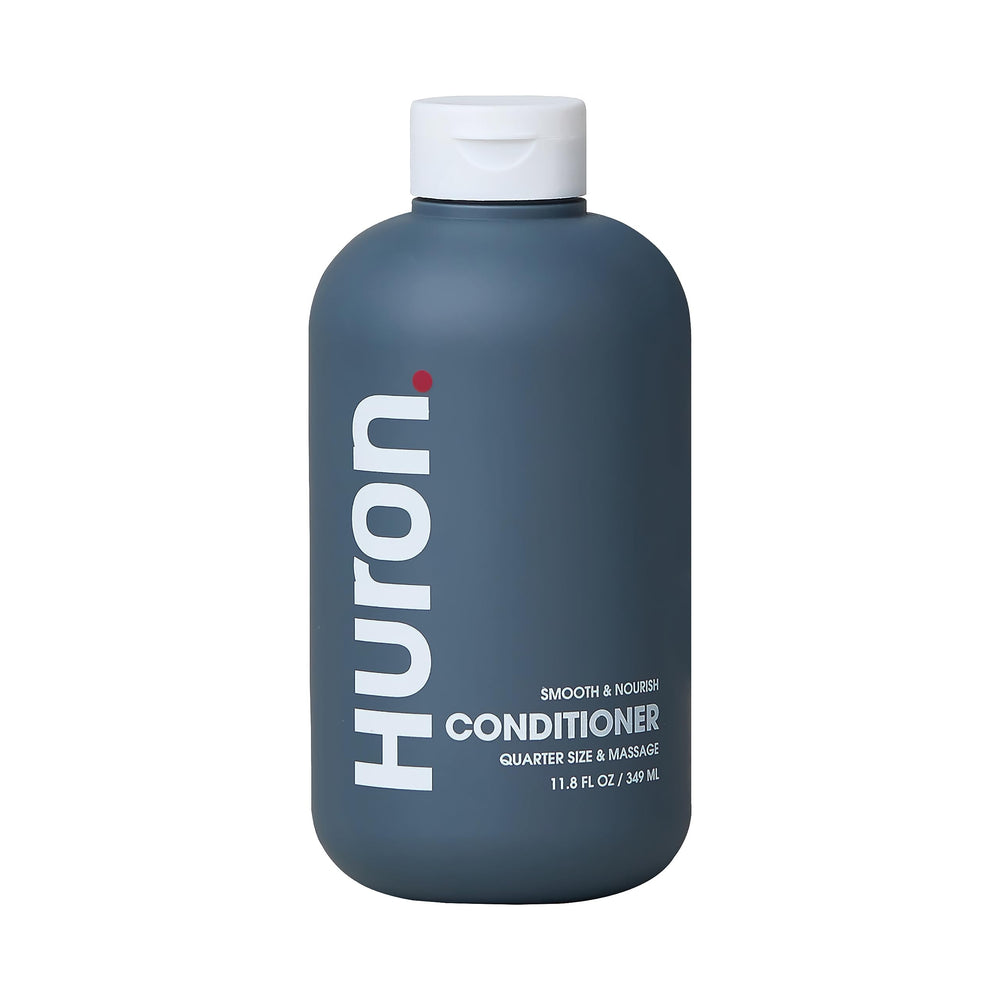 Huron Men’s Conditioner lightweight bottle for effortless daily conditioning.