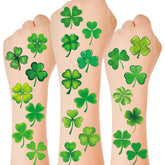 Huskein St Patrick's Day tattoos on four sheets for quick party styling