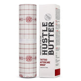 Hustle Butter Second Skin wrap roll protects a new tattoo with a clean, breathable barrier.