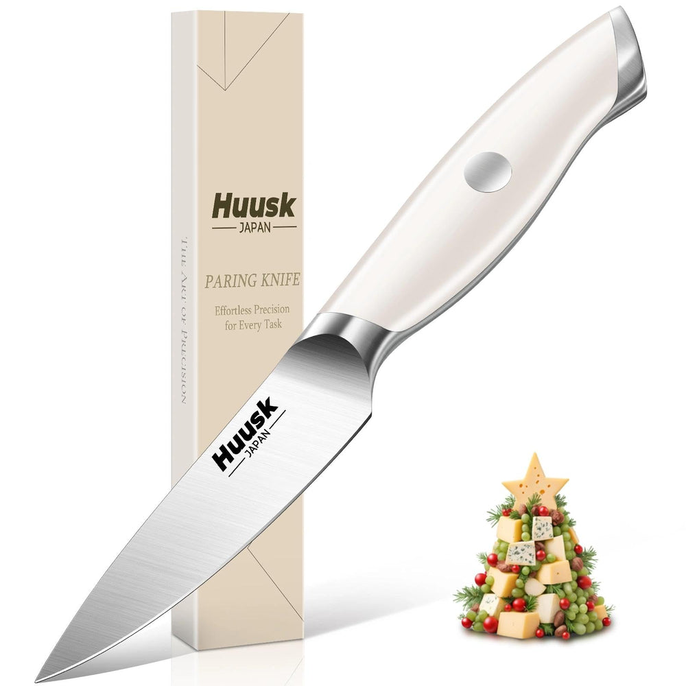 Huusk paring knife razor-sharp blade for precise peeling