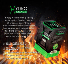 Hydro coconut charcoal cubes coconut-shell origin deliver natural burning aroma.