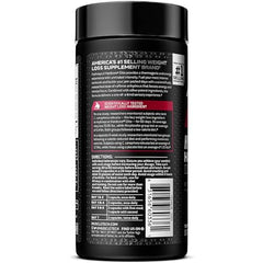 Hydroxycut Hardcore Elite bottle back lists ingredients and daily usage guidance