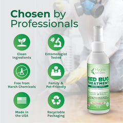 Odorless and stain-free Hygea Natural spray on surfaces