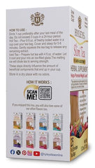 HYLEYS Slim Tea foil teabags closeup emphasizing freshness and flavor
