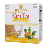 Hyleys Slim Tea pineapple tea bag—enjoy a fruity infusion as part of a light weight management routine.