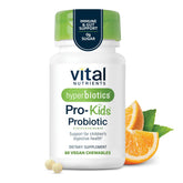 Hyperbiotics Vital Nutrients Pro Kids probiotic bottle supports kid-friendly gut balance