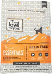 I and love and you Naked Essentials duck kibble, grain-free nutrition for sensitive tummies