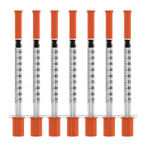 IABDASYET U-100 syringe with needle offers precise measurements in labs.