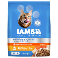 IAMS Healthy Enjoyment bag front, convenient packaging for everyday feeding
