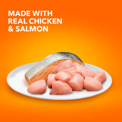IAMS Healthy Enjoyment serving bowl with kibble ready to serve