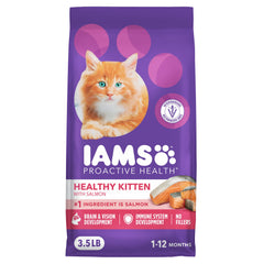 IAMS Proactive Health chaton saumon premier ingrédient soutient croissance et appétit