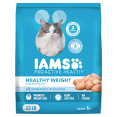 IAMS Proactive Health healthy weight kibble in a bowl supports weight management.